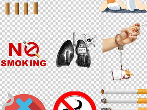 無煙日宣傳素材設計全攻略 從免摳圖標到廣告展板模板